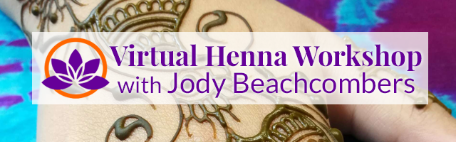 Virtual henna workshop with Jody